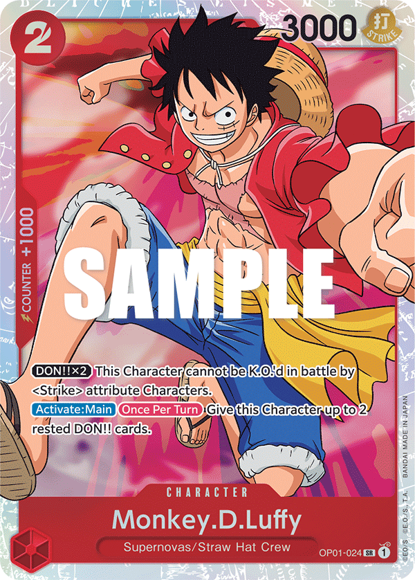 Monkey.D.Luffy OP01-024 card
